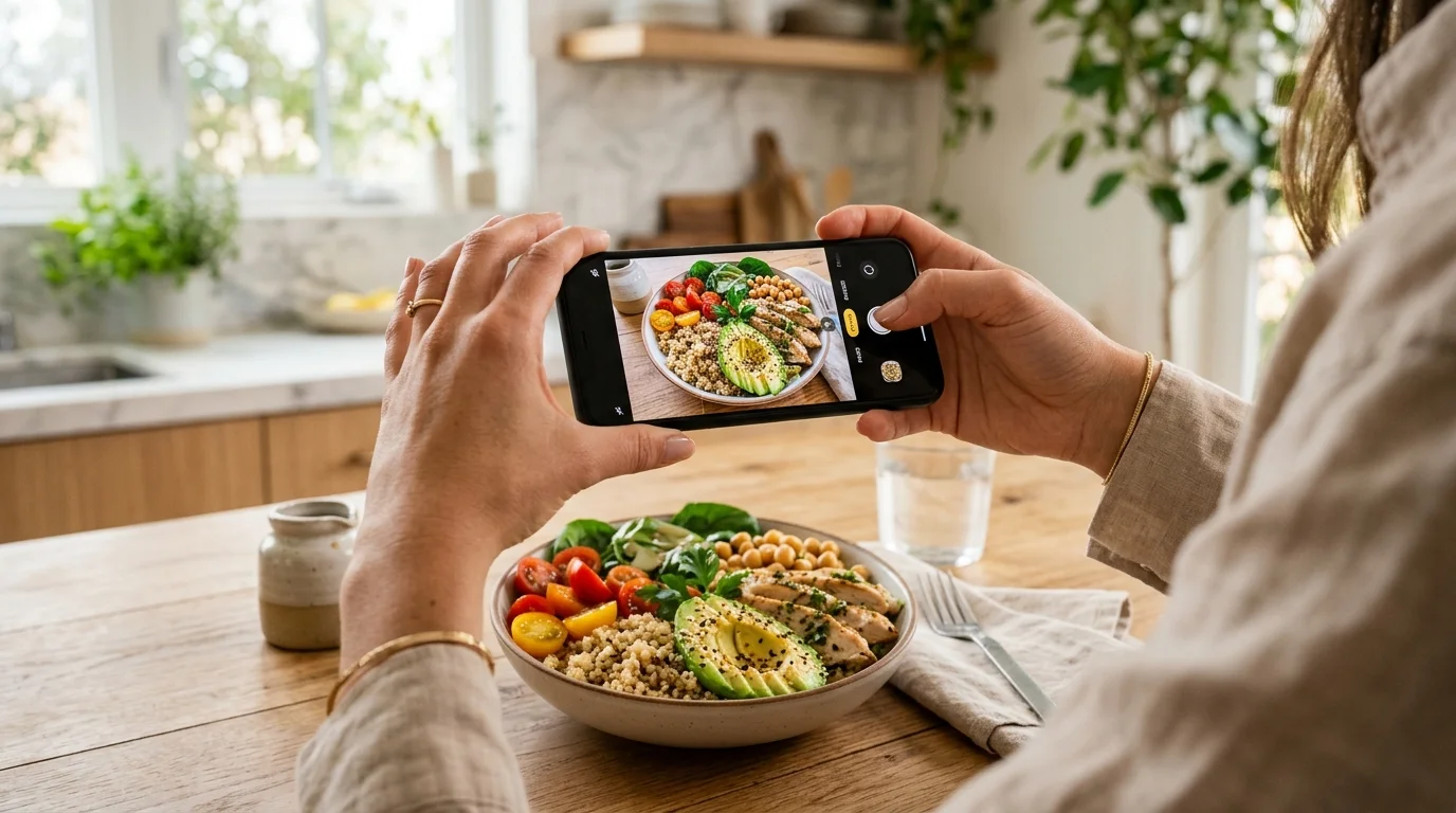 How to log meals without counting every calorie