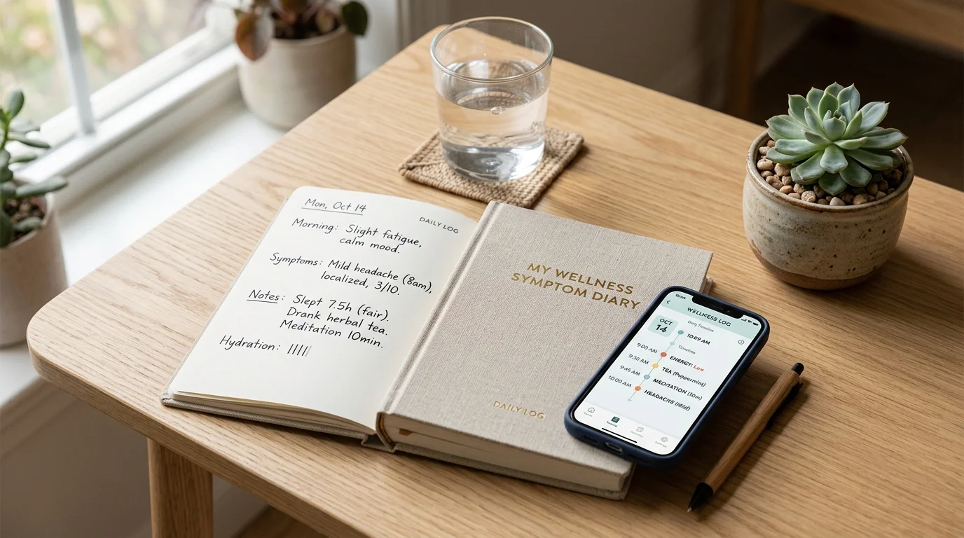 How to use a symptom diary without jumping to conclusions